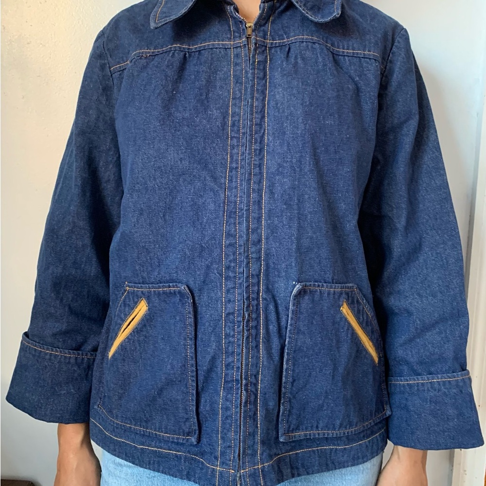 Vintage Denim Jacket By Dana Point